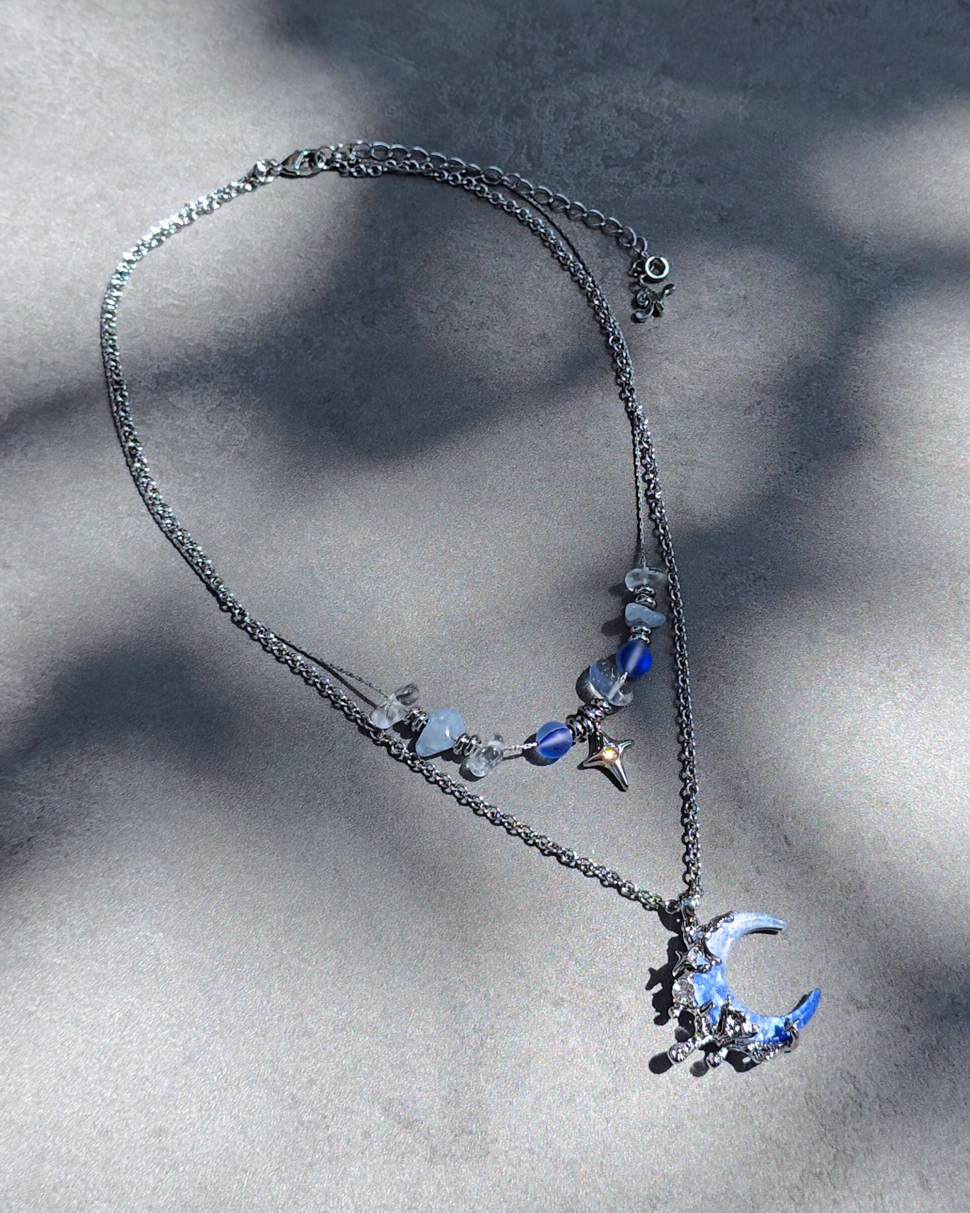 Midnight Crescent Necklace – Nikaneko