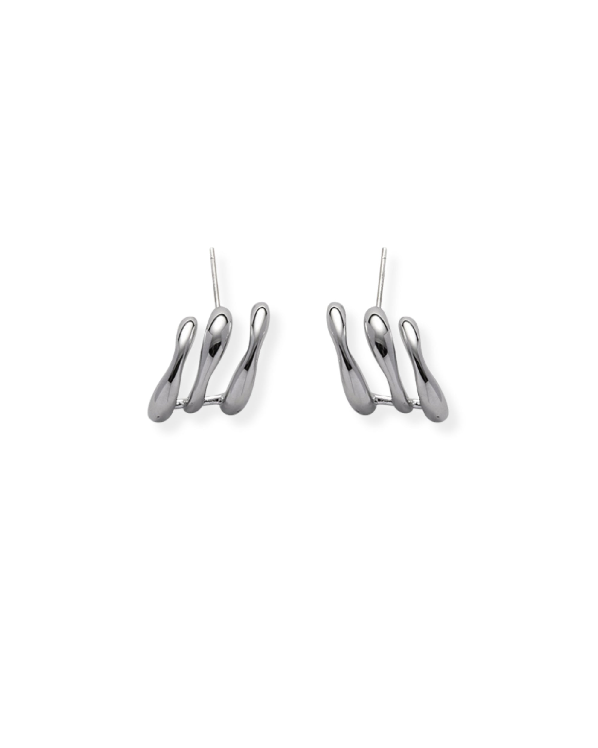 Triple Hoop Earrings Nikaneko