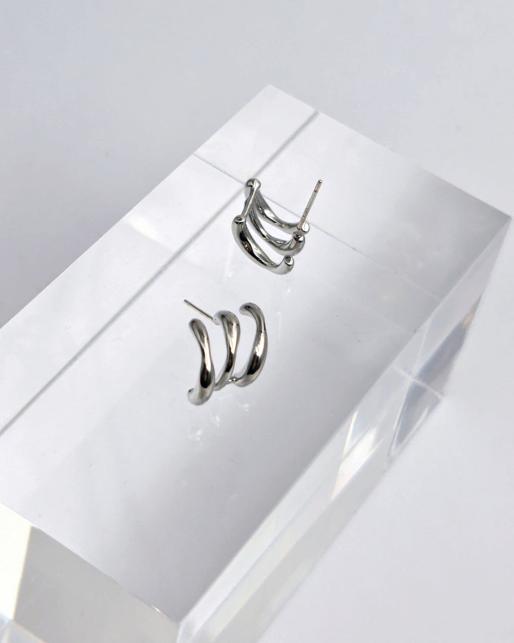 Kolczyki Triple Hoop