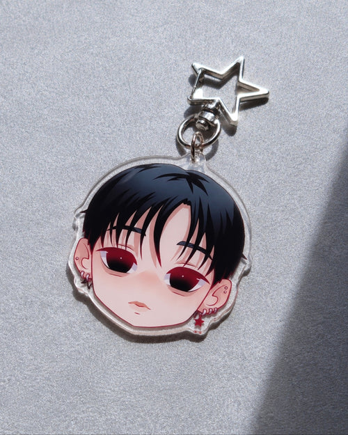 Lee Know Illustrated Keychain