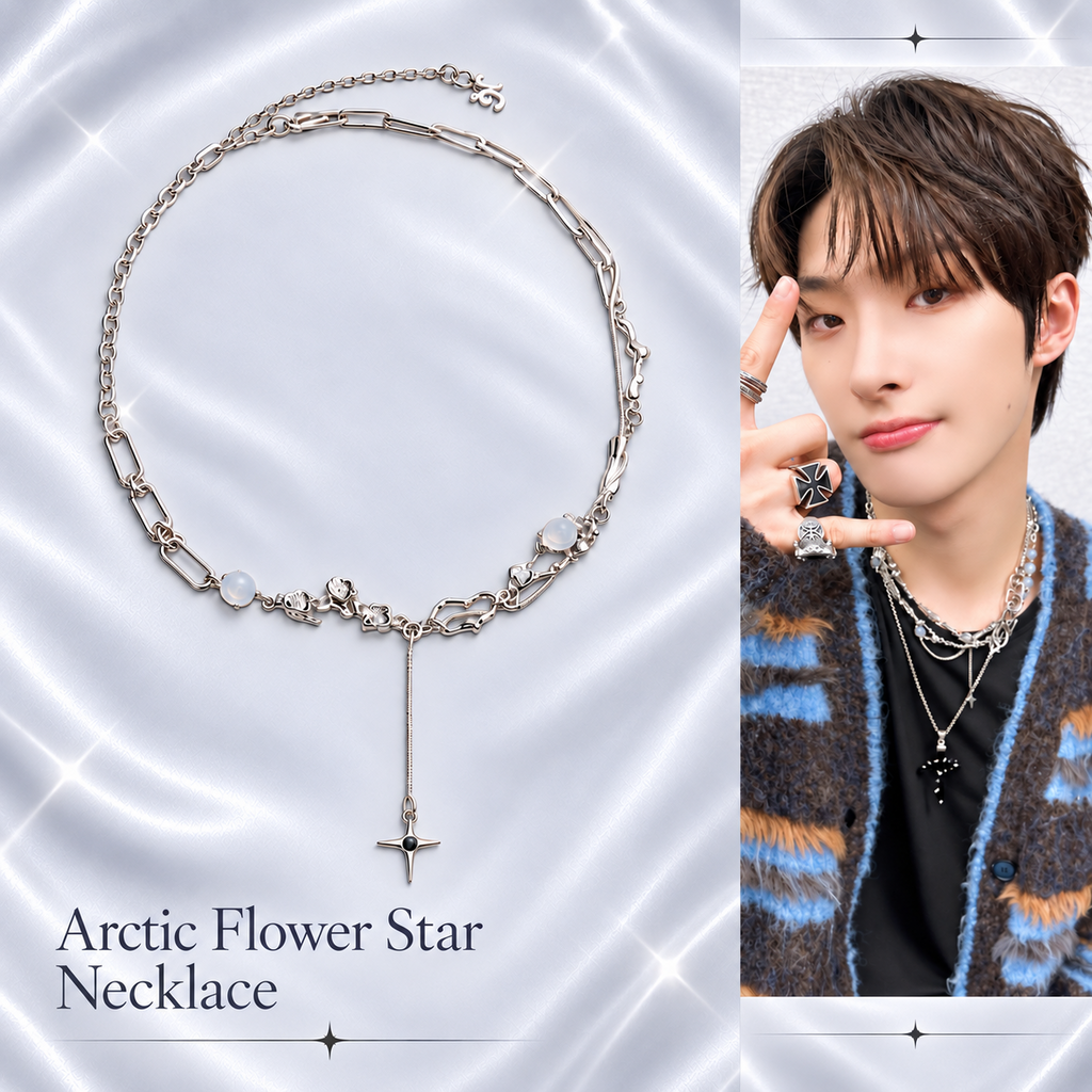 Arctic Flower Star Necklace BLIND BOX