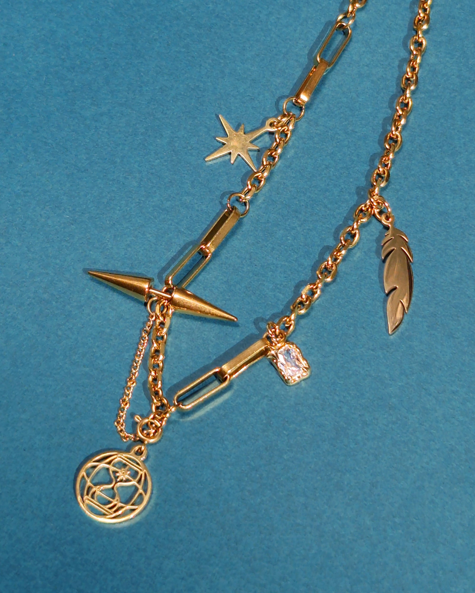 gout♡　CHIEKO＋ bonheur necklace (gold) gout♡様専用 CHIEKO＋ bonheur necklace (gold) - メルカリ