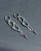 Ateez S-Biner Spike Earrings