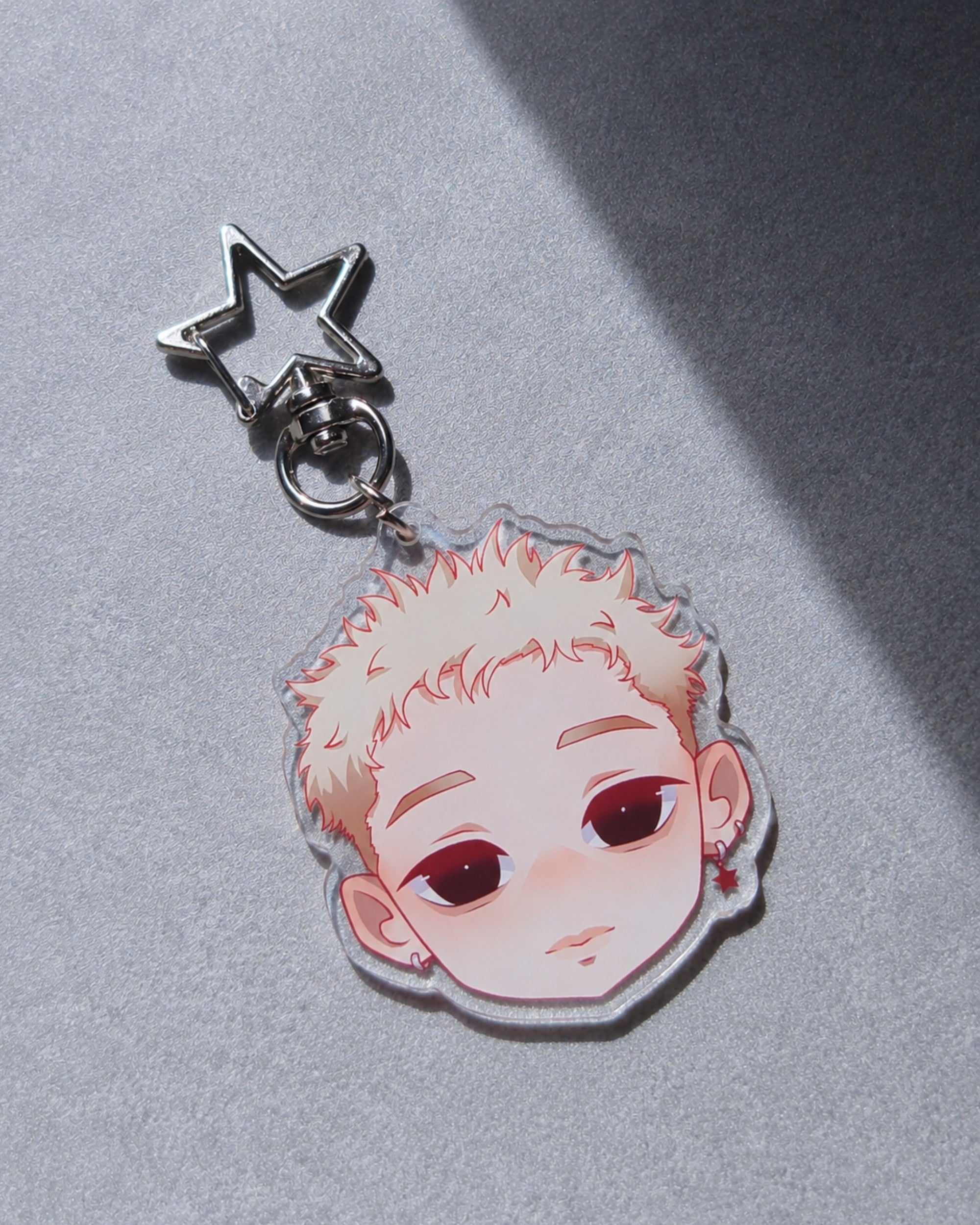 Bang Chan Illustrated Keychain