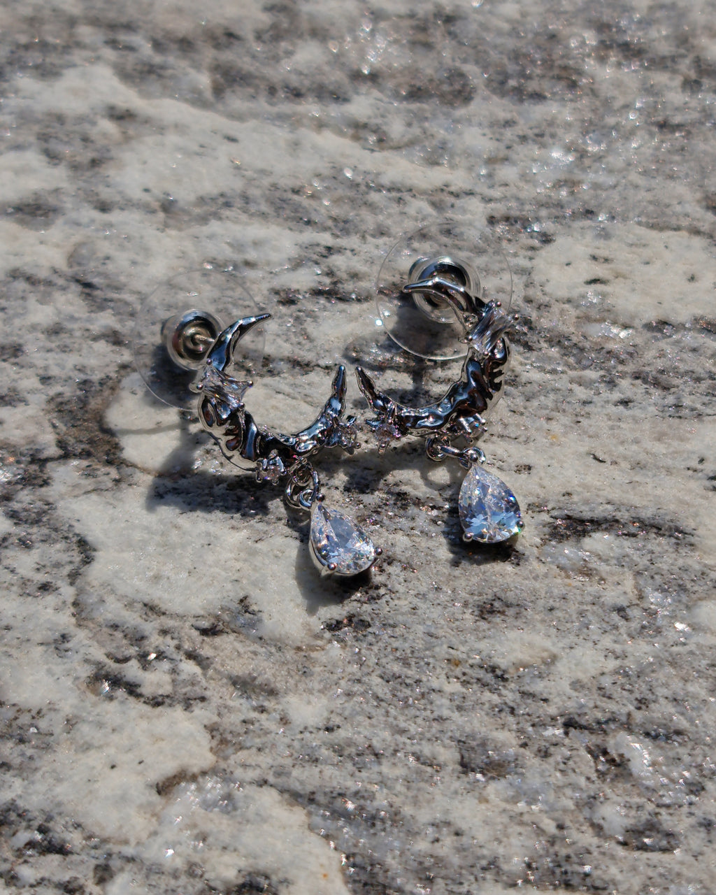 Celestial Drop Earrings - Nikaneko