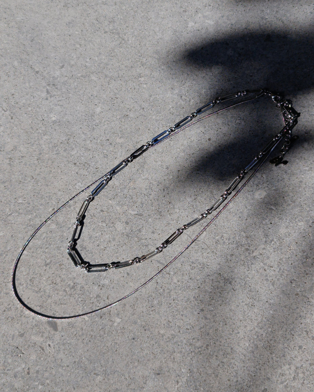 Double Layer Necklace with Snake Chain BLIND BOX