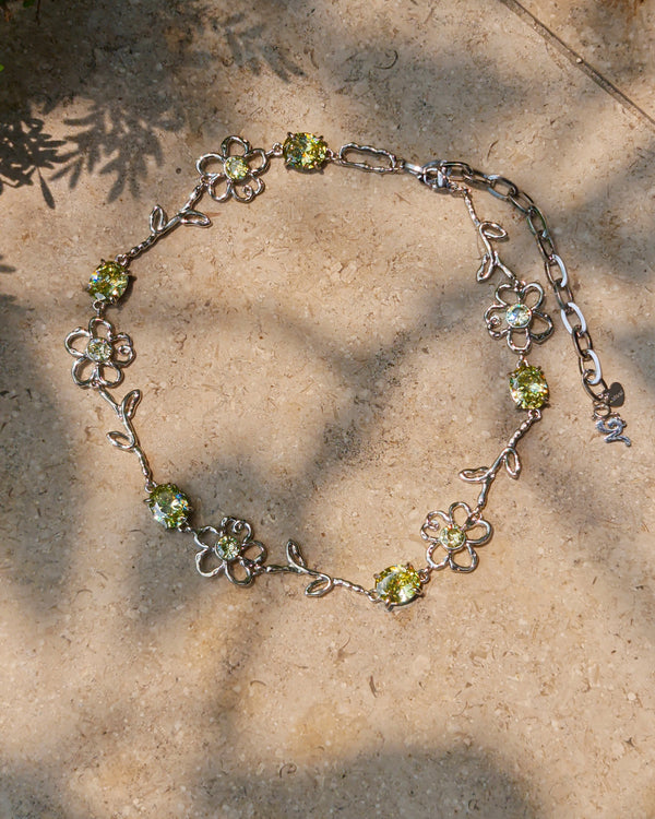 Green Bloom Necklace