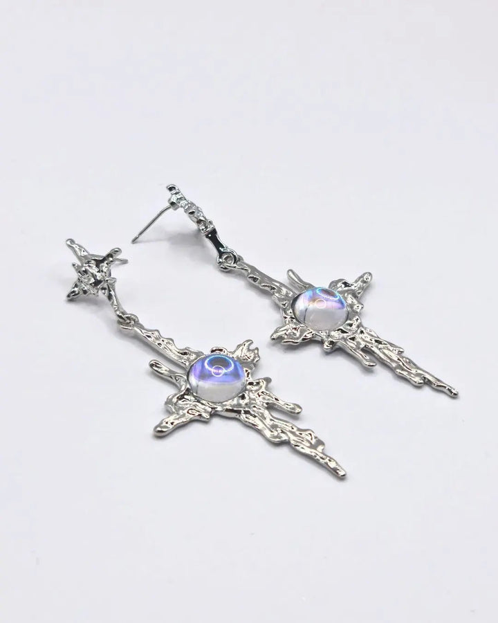 Illusion Star Earrings - Nikaneko