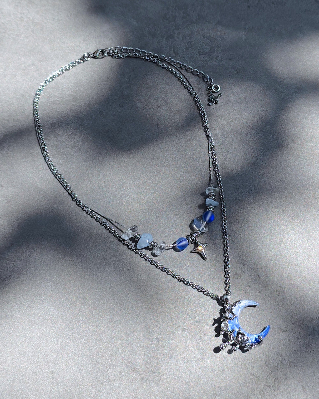 Midnight Crescent Necklace - Nikaneko