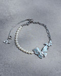 Minty Dew Butterfly Bracelet - Nikaneko