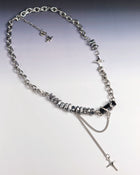 Nightfall Onyx Necklace Silver Rocks