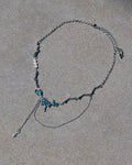 Ocean Blue Pearl Necklace - Nikaneko