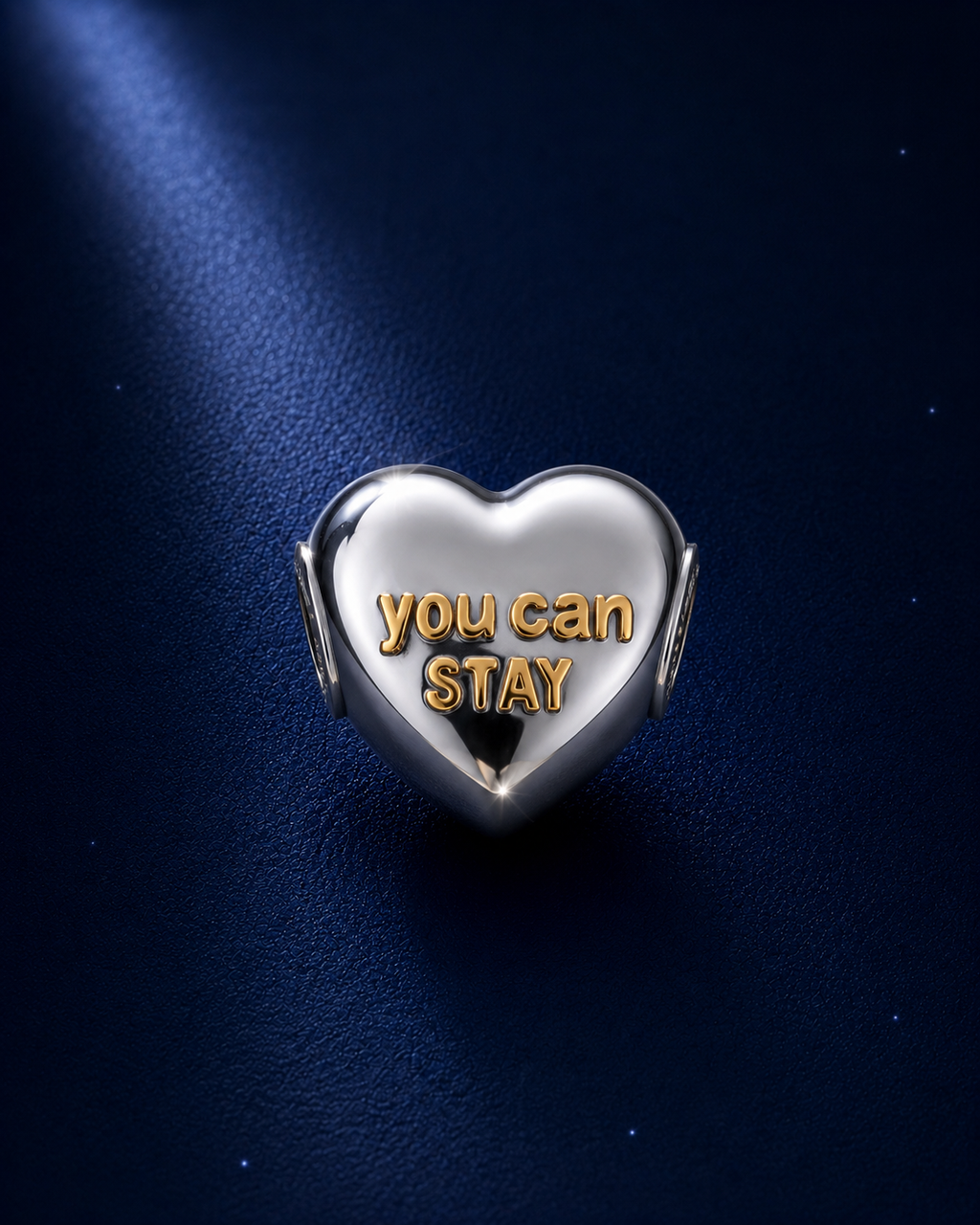 #LoveStay Resin Heart Charm