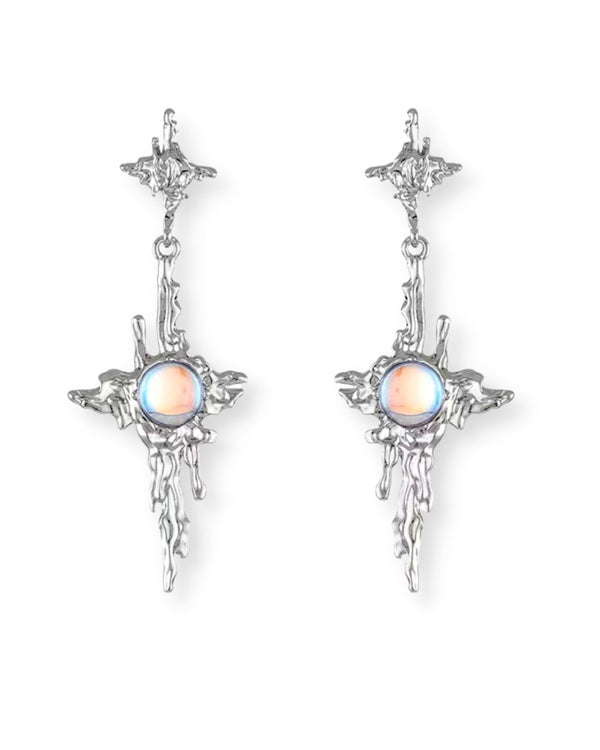 Illusion Star Earrings - Nikaneko