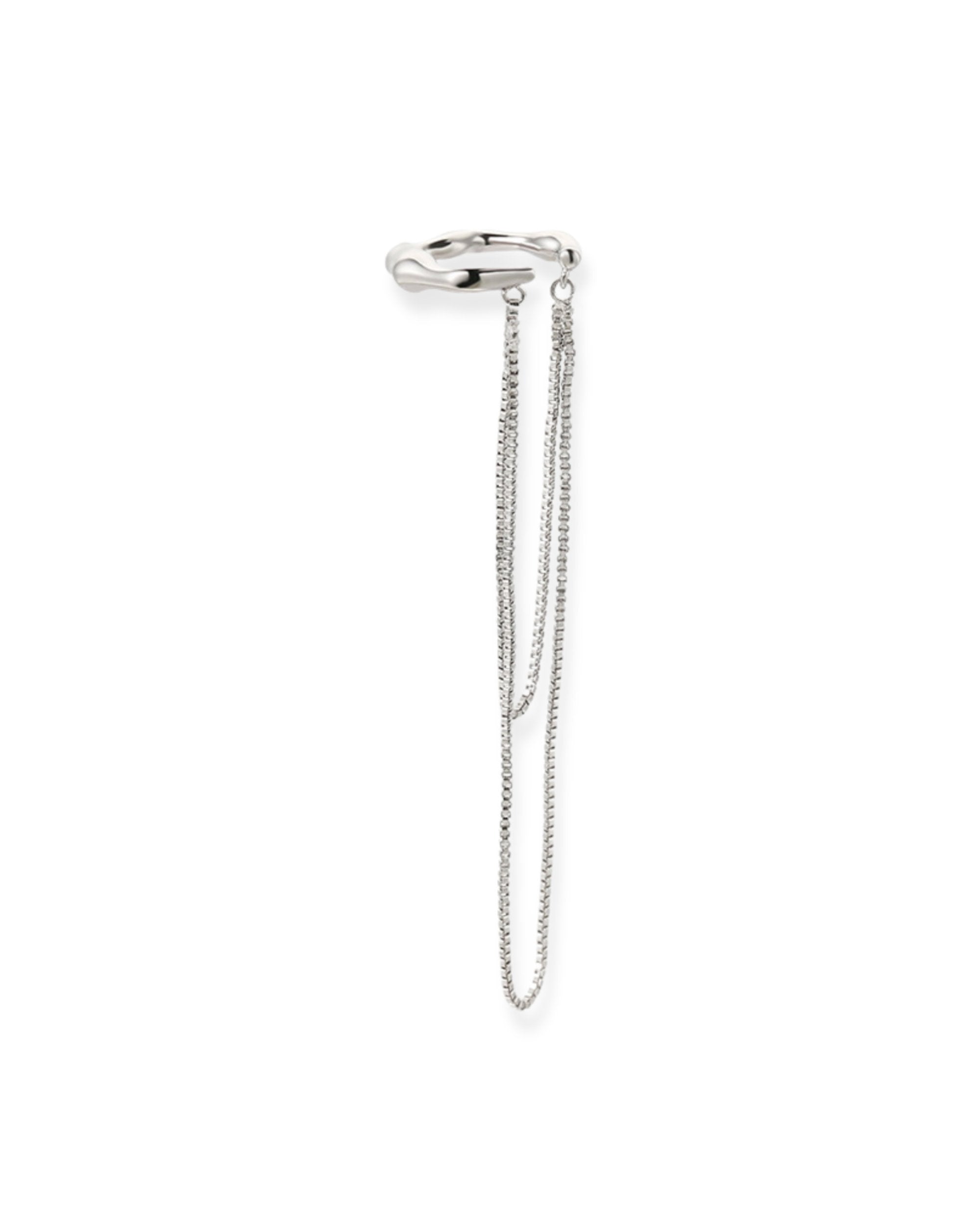 Double Chain Ear Cuff - Nikaneko