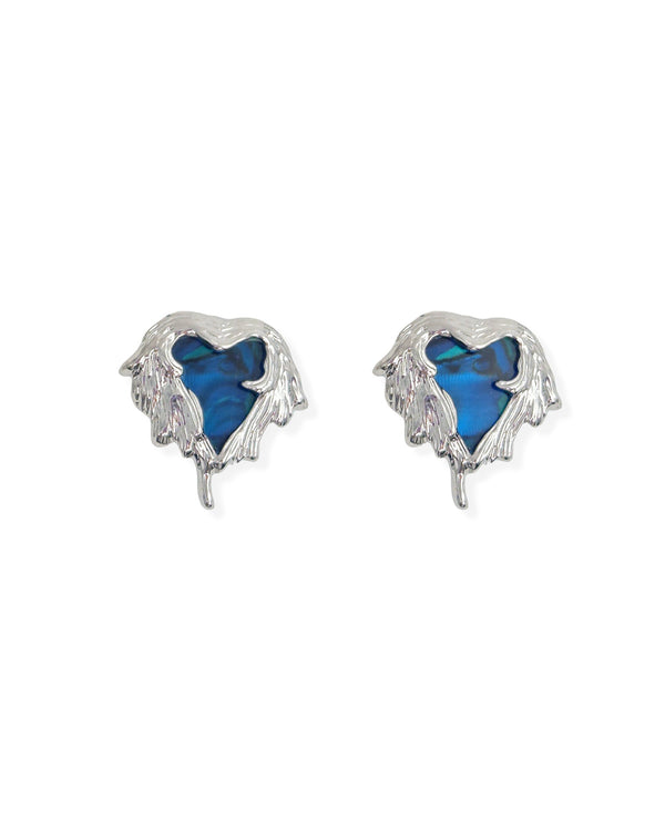 Aurora Heart Earrings - Nikaneko